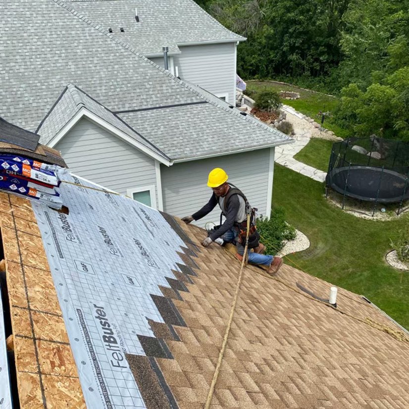 Exterior remodel with new siding