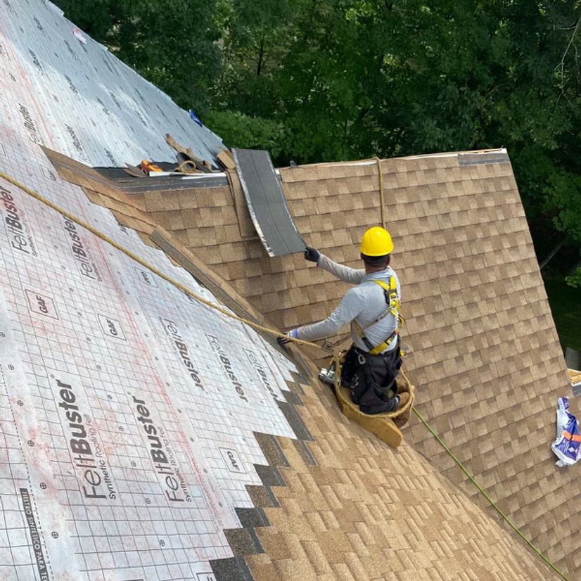 Gutter and exterior trim project