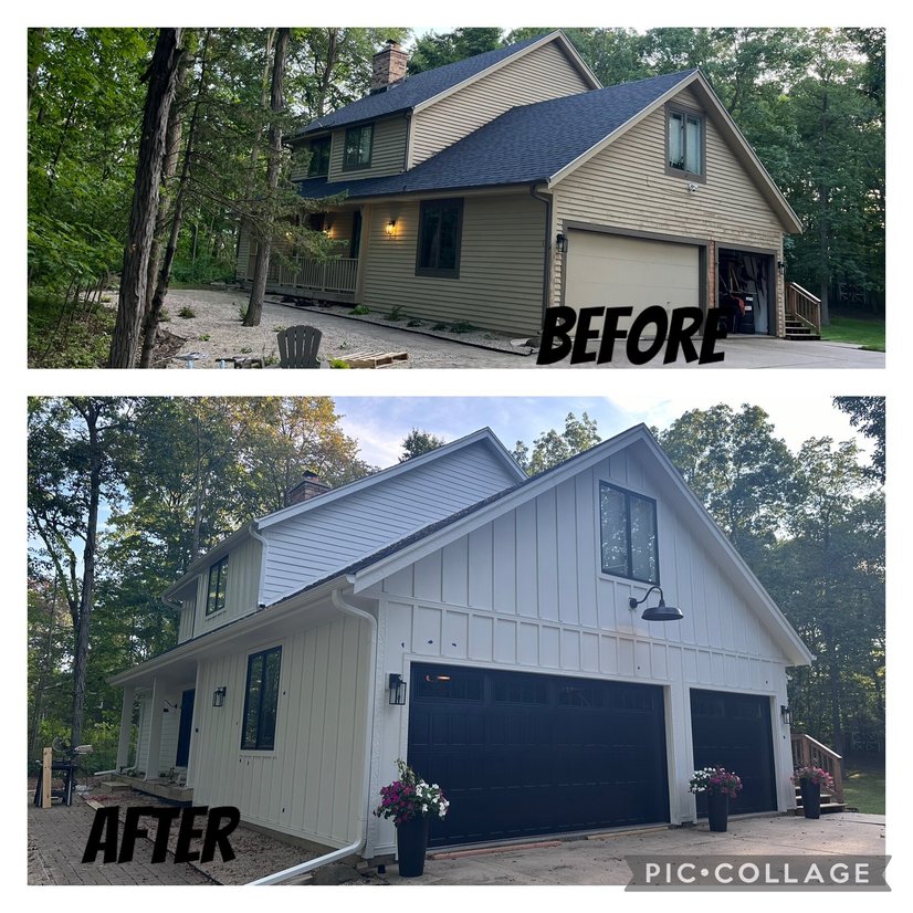 Gutter and exterior trim project